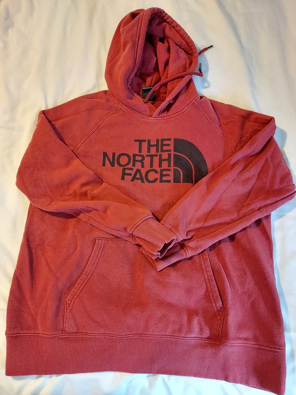 The North Face Men’s Red Logo Pullover Hoodie